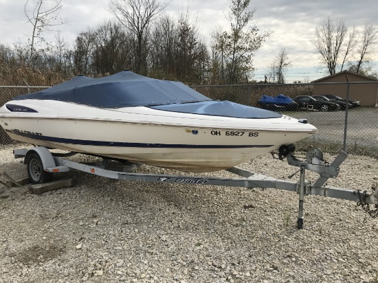 1996 WELLCRAFT 21’ OPEN BOW BOAT AND EZ LOADER TRAILER
