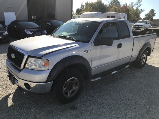 2007 FORD F-150, EXTENDED CAB, 4WD