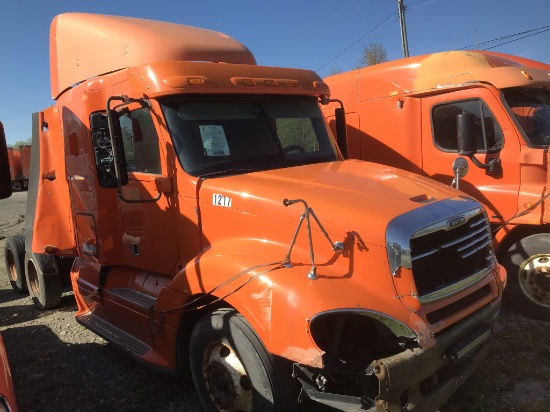 2013 FREIGHTLINER COLUMBIA 120. VIN: 3ALXA7006DDFE0814. TRUE MILEAGE UNKNOWN