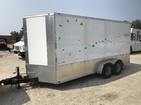 2023 ANVIL TRAILER. VIN: 7FYBE1625PD025654. TANDEM AXLE. 7' x 16'