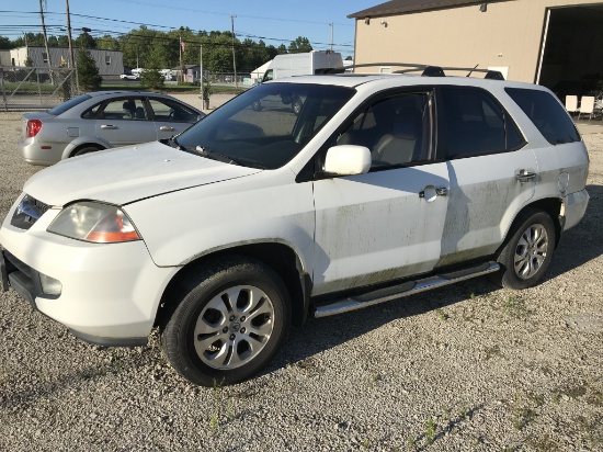 2003 ACURA MDX. VIN: 2HNYD18713H514447. MILEAGE: 209,407.