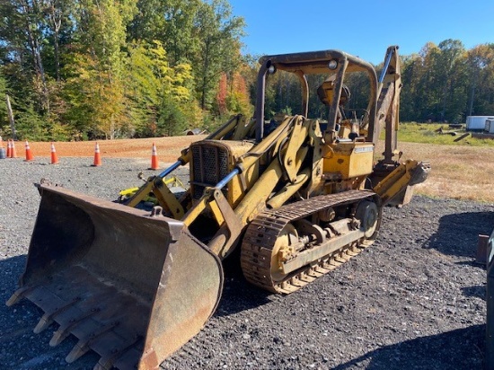 John Deere 450 Track loader with Backhoe