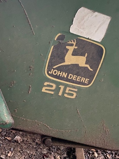 JOHN DEERE 7700 COMBINE WITH 215 HEAD