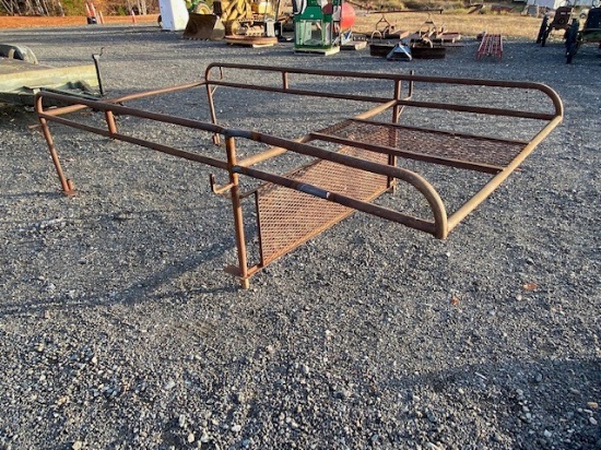Metal Pipe Pickup Rack