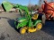 John Deere TRACTOR X585 LOADER & BELLY MOWER