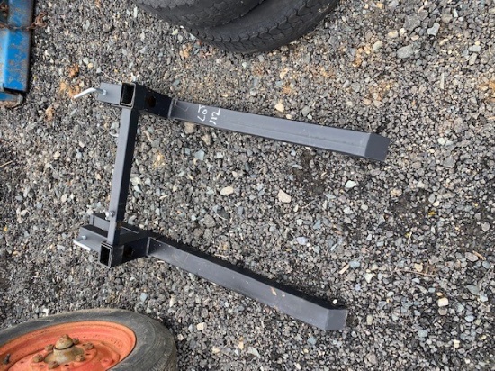 Loader Bucket Forks - Black