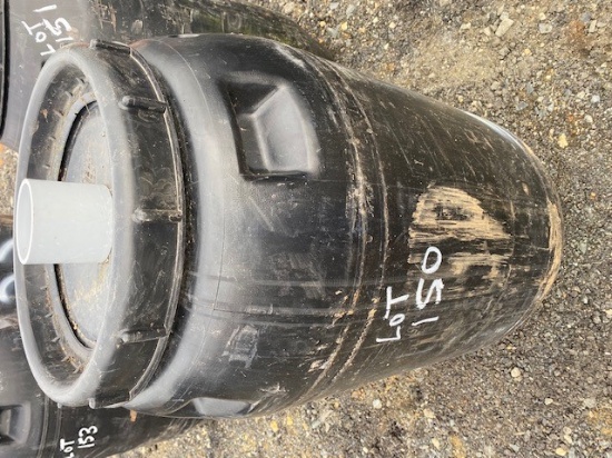 PVC ACCESS FITTINGS COUPLING OUTSIDE DIAMETER 4"