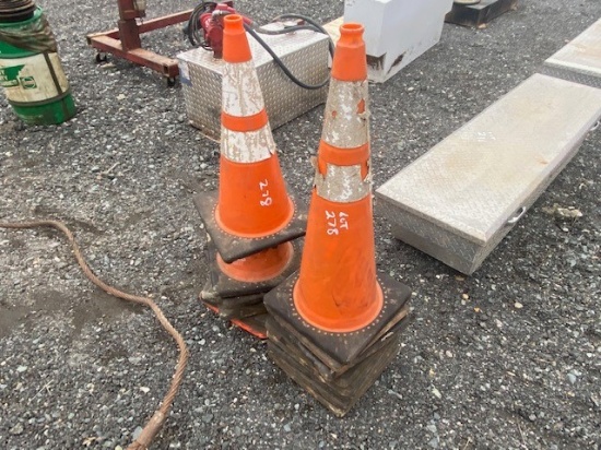 ORANGE SAFETY CONES