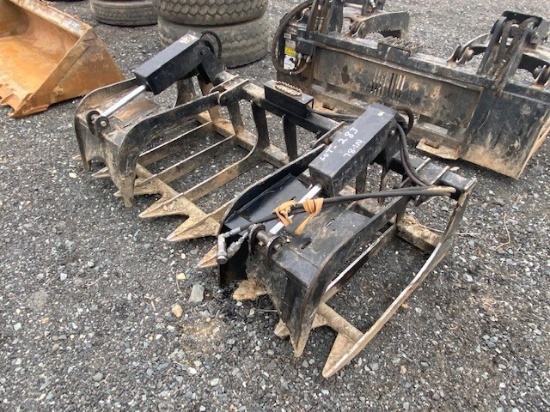 GRAPPLE 78" SKID LOADER HOOKUP