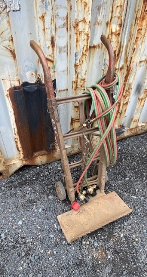 2 WHEEL CART WITH TORCH HOSE KIT