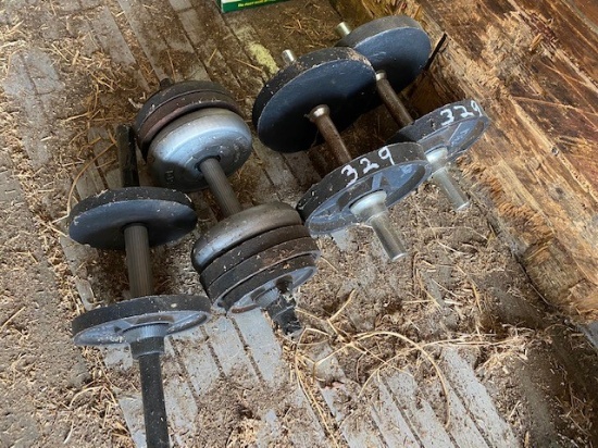 4 SETS HAND DUMBELLS
