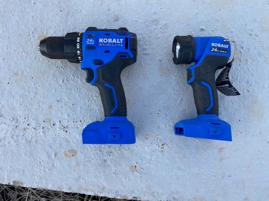 Koballt 24V DRILL & LED LIGHT