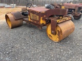 Yellow 3 Wheel Steel Roller