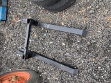 Loader Bucket Forks - Black