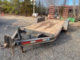 2000 CONTRAIL TRAILER 2 axle Pintle Hook