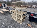 3 Plastic Shelves