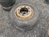 2 8 LUG RIMS AND TIRES 215/75 R175