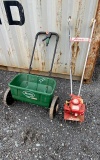 GREEN SCOTTS SEEDER & MANITS TILLER