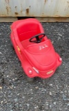 RED LITTLE TIKES CAR