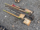 SHOVELS, RAKE, AND PACKER