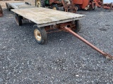 FARM WAGON 4 WHEEL WITH FLAT BED