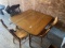Table and 3 Chairs