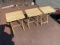 3 Folding Tables