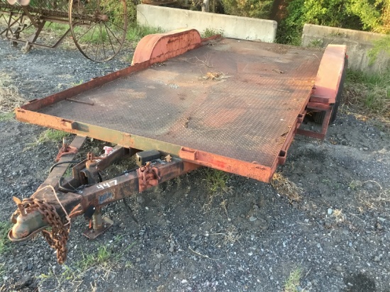 2 Axle 16ft Bumper Trailer