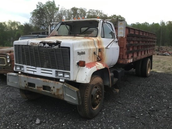 GMC Topkick Grain Body Dump Truck