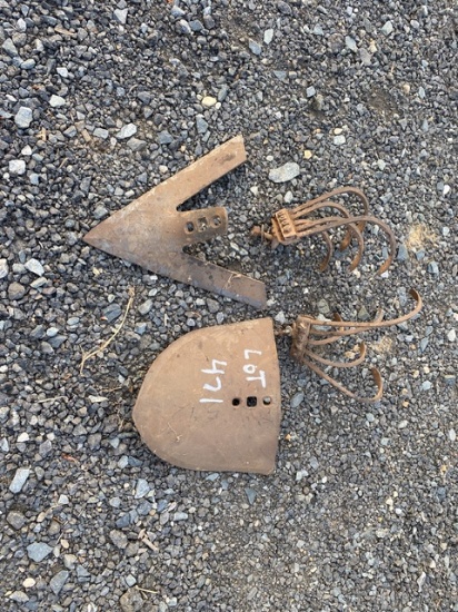 Cultivator and shovels