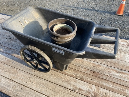 Rubbermaid 2 Wheel Cart