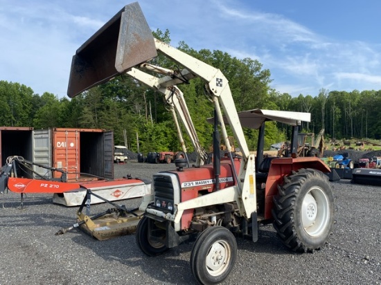 Massey Ferguson 231 Tractor With Loader