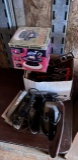 Belt Sander, Skill Saw, Buffer, and Box of Tools