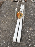 Light Fixture, Chord Reel and Walker
