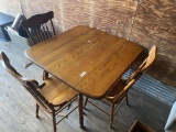 Table and 3 Chairs