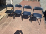 4 Folding Chairs