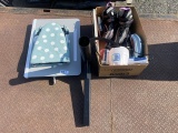 Roller Skates and Flag Holder