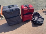 Suitcases and Tote
