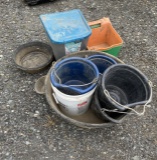 Water Buckets and Feed Buckets