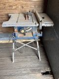 Table Saw and Stand