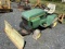 John Deere 212 Riding Mower with Snowplow