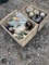 2 Boxes of Glass Bottles