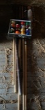 Billiard Sticks and Balls