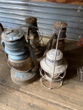 4 Oil Lamps