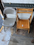 Metal and Wood Chair