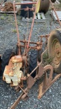 Antique 2 Wheel Plow and Cultivator