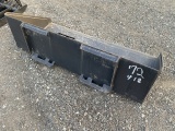 Skid Steer Bucket 72”