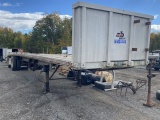 1992 Benson Flatbed Semi Trailer