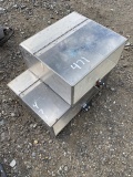 2 Aluminum Boxes