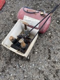 Red Air Tank and Jacks